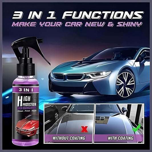 CarShine Pro 3 in 1 High Protection Coating Spray