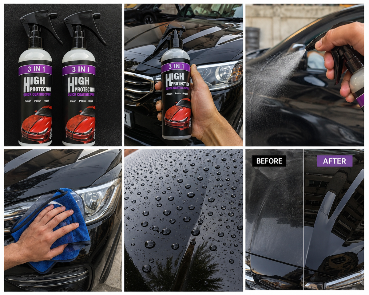 CarShine Pro 3 in 1 High Protection Coating Spray