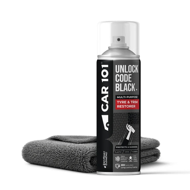 CAR101 Tyre & Trim Restorer Spray Coating   (pack of 1)
